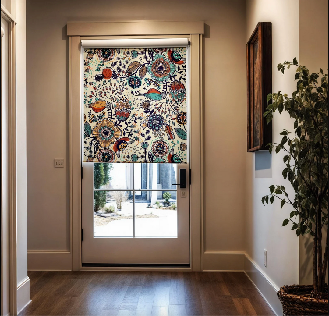 Passion Flower Vintage Window Shades