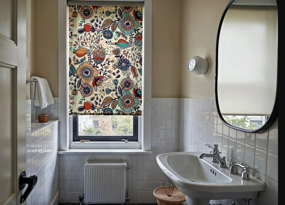 Passion Flower Vintage Window Shades