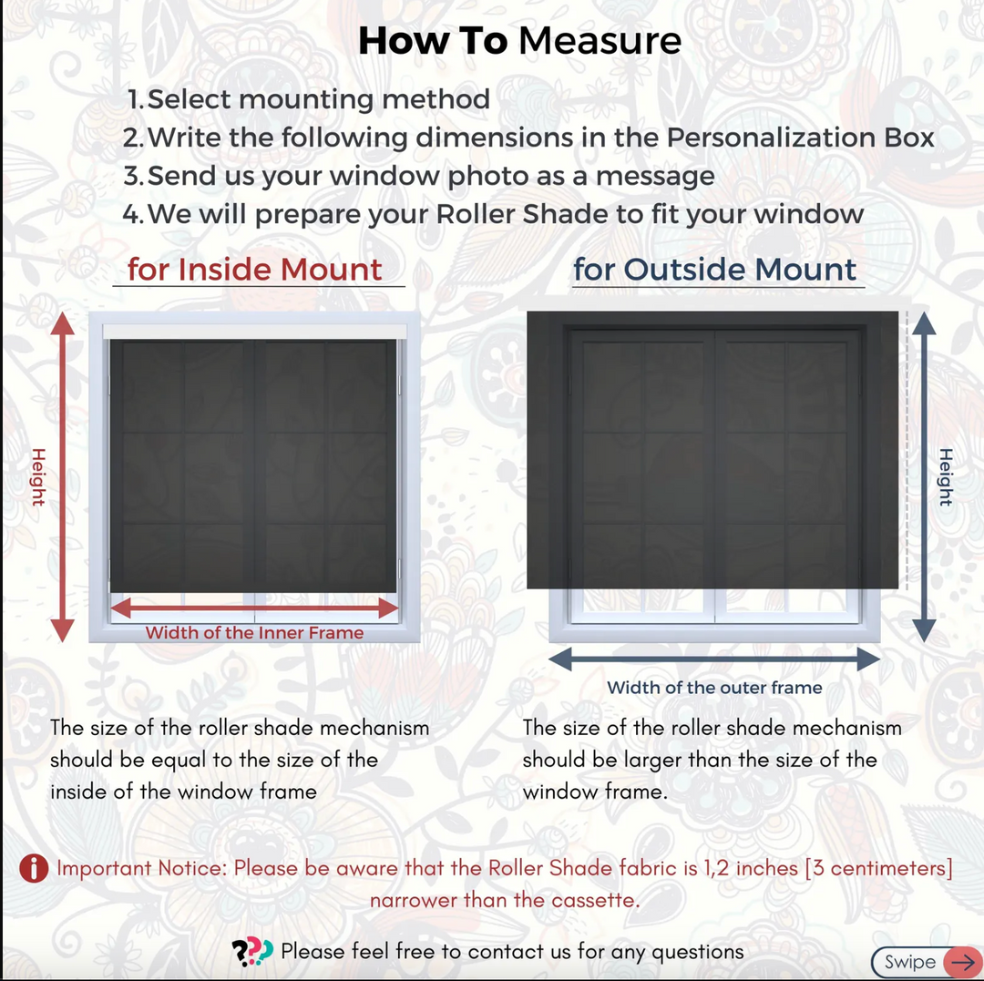 Passion Flower Vintage Window Shades