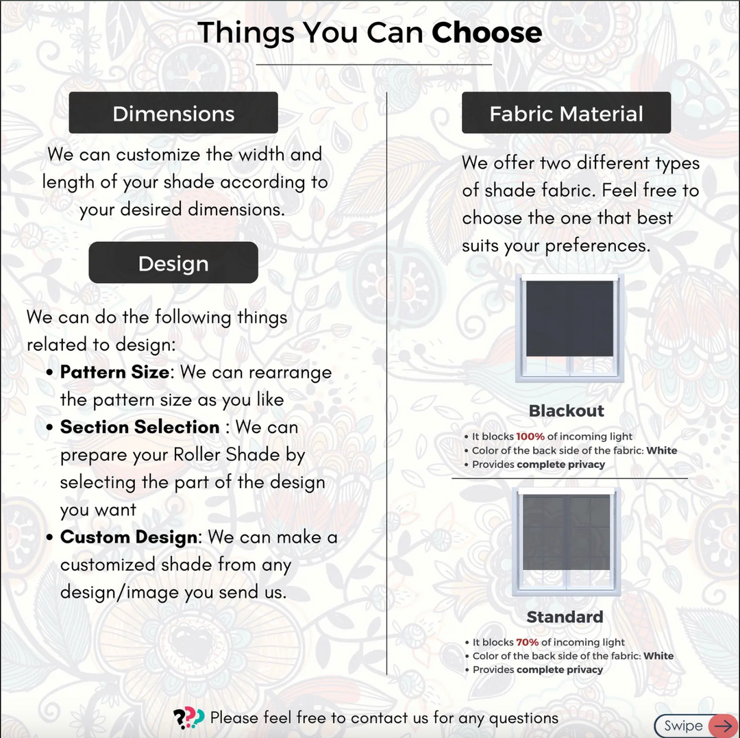 Passion Flower Vintage Window Shades