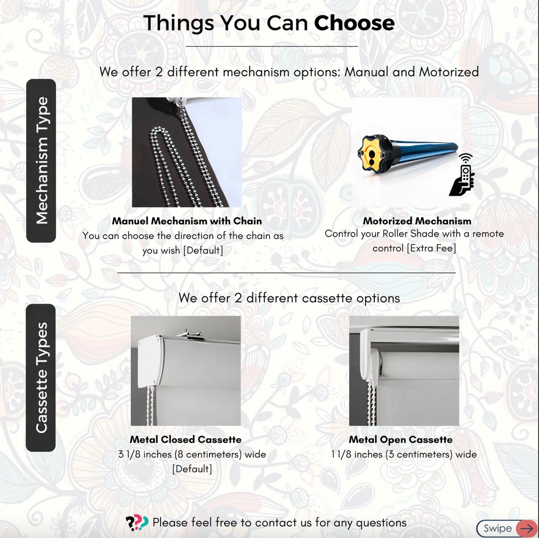 Passion Flower Vintage Window Shades