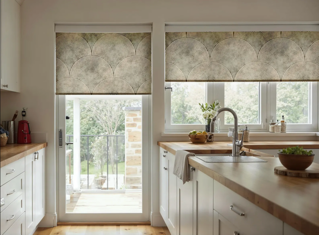 Art Deco Window Roller Blinds