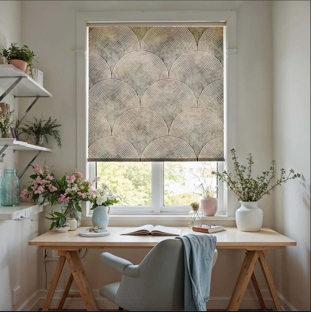 Art Deco Window Roller Blinds