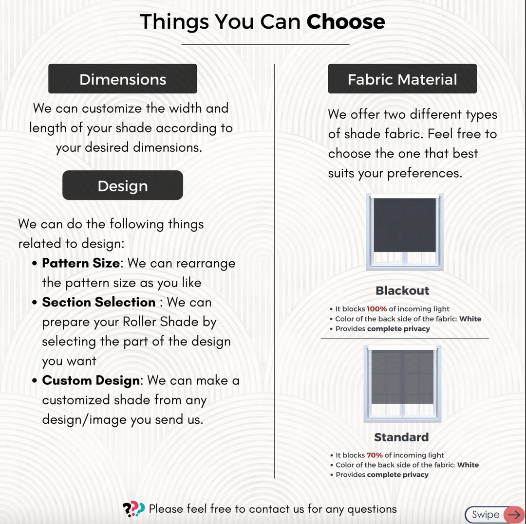 Art Deco Window Roller Blinds