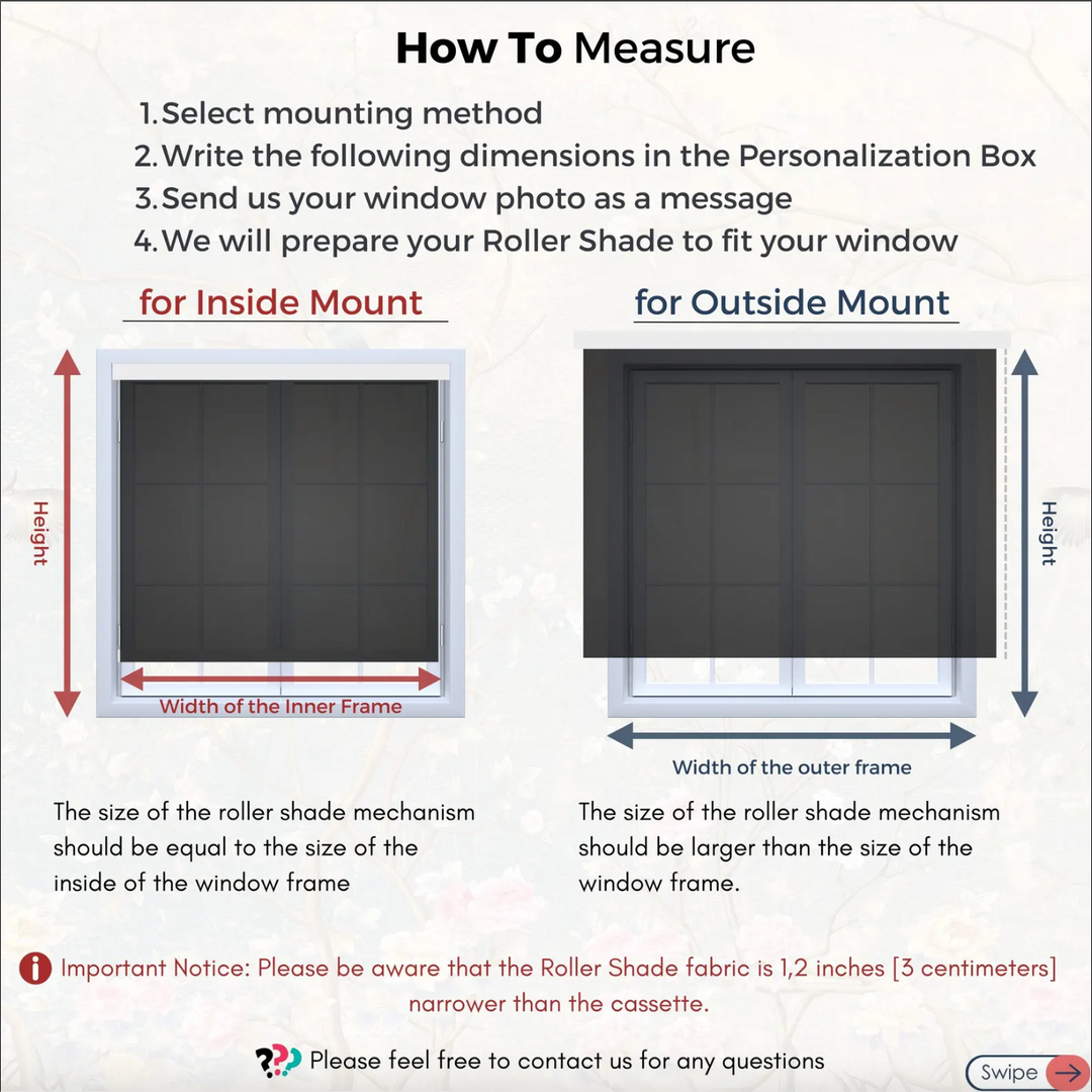 Chinoiserie Flowers and Birds Roller Blinds