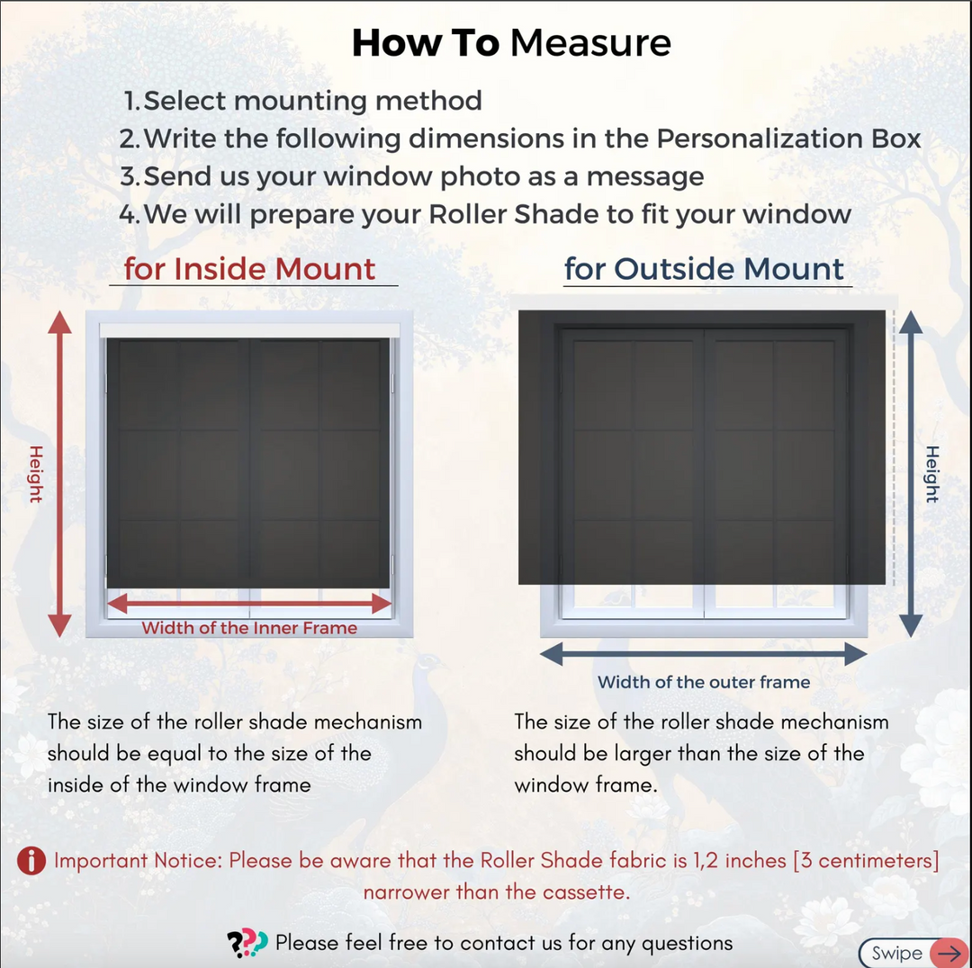 Yellow Chinoiserie Roller Shades
