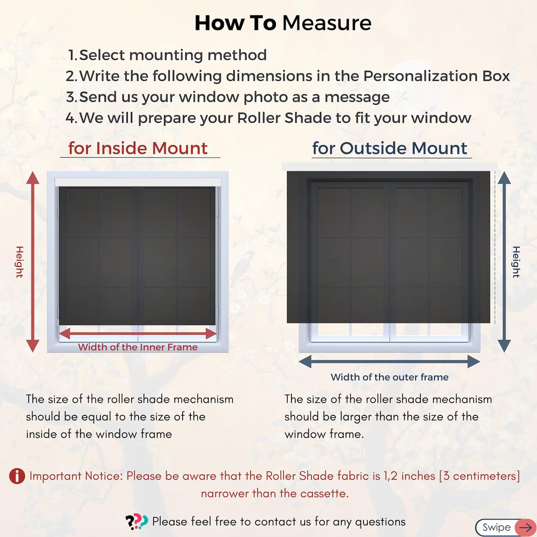 Gold Chinoiserie Roller Shades