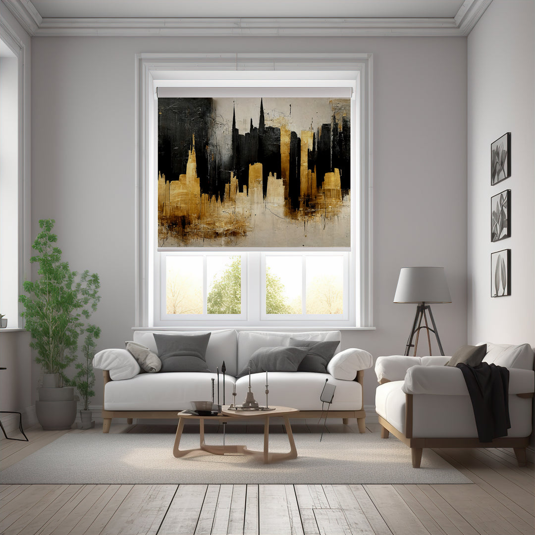 Abstract Cityspace Roller Blinds