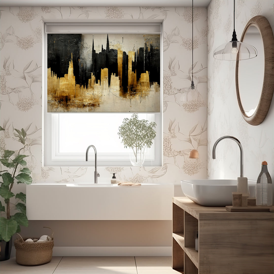 Abstract Cityspace Roller Blinds