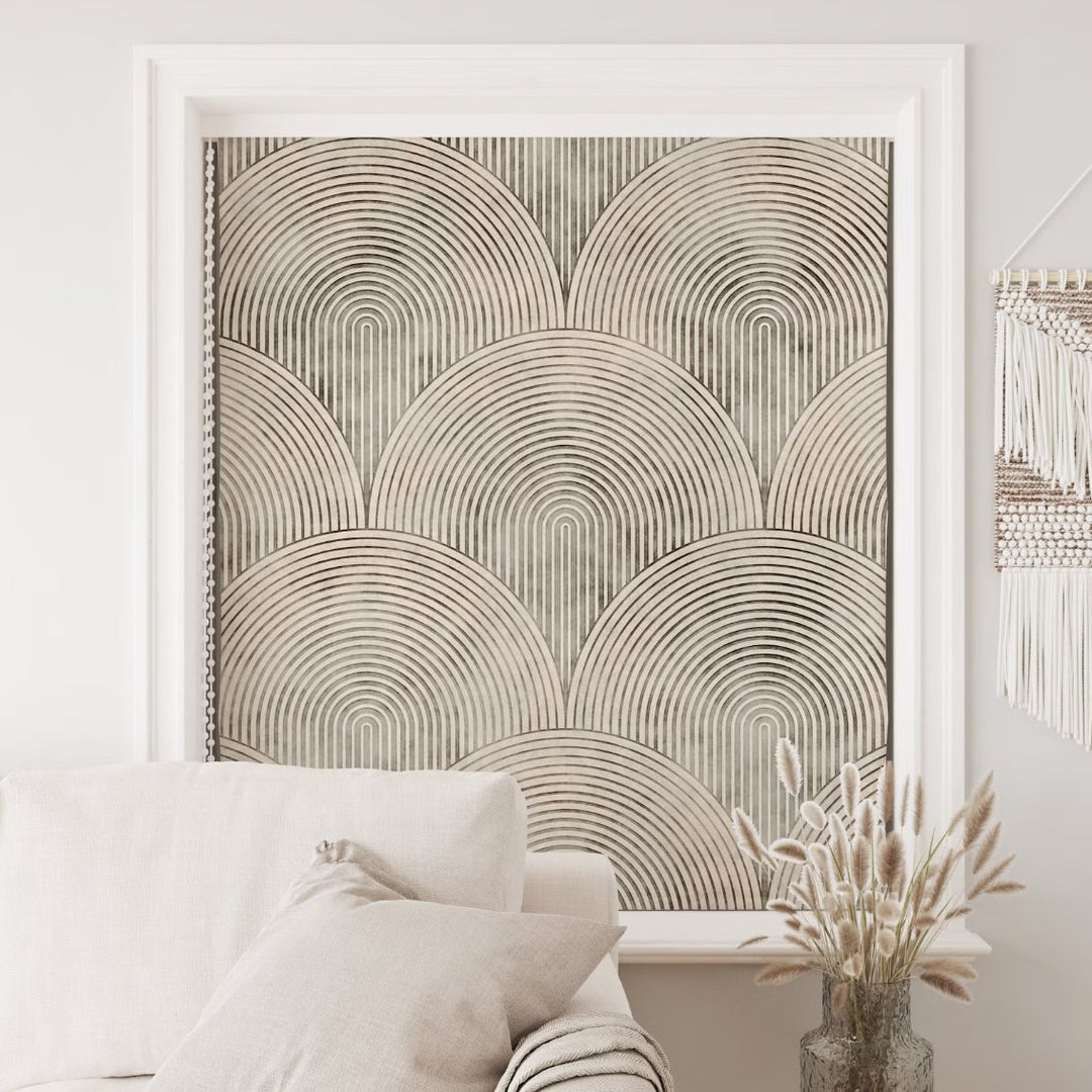 Art Deco Window Roller Blinds - Roller Shade Creative