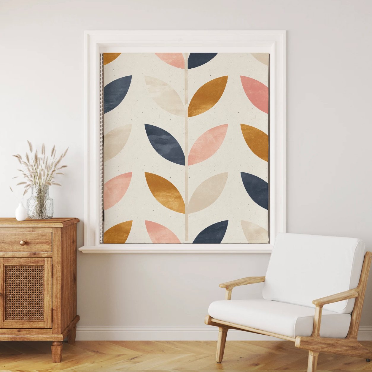 Colorful Leaves Window Shades - Roller Shade Creative