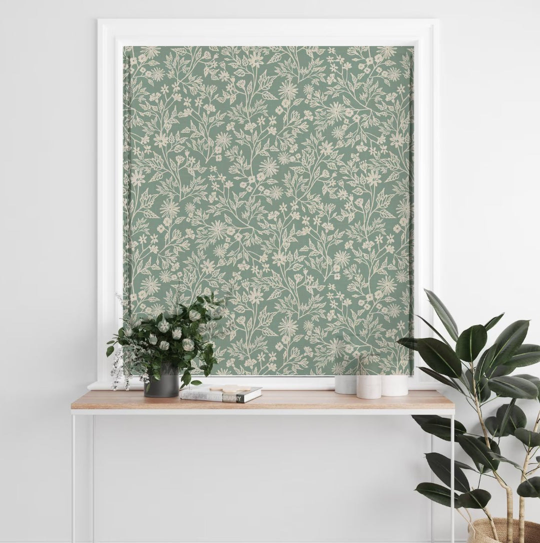 Fern Botanical Roller Shade - Roller Shade Creative