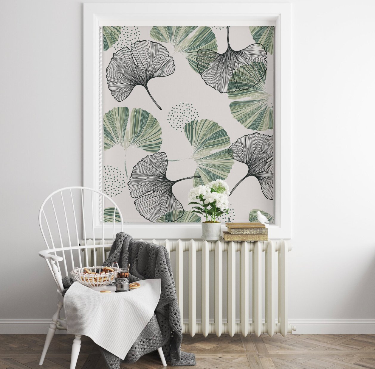 Green Leaf Window Treatments - Roller Shade Creative