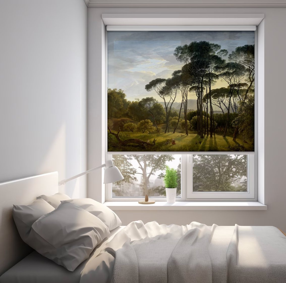 Landscape Curtains for Living Room Custom Blackout Bedroom, Window ...