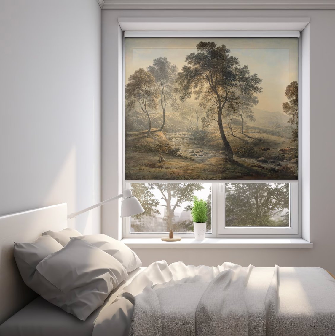 Landscape with Trees Roller Blinds - Roller Shade Creative