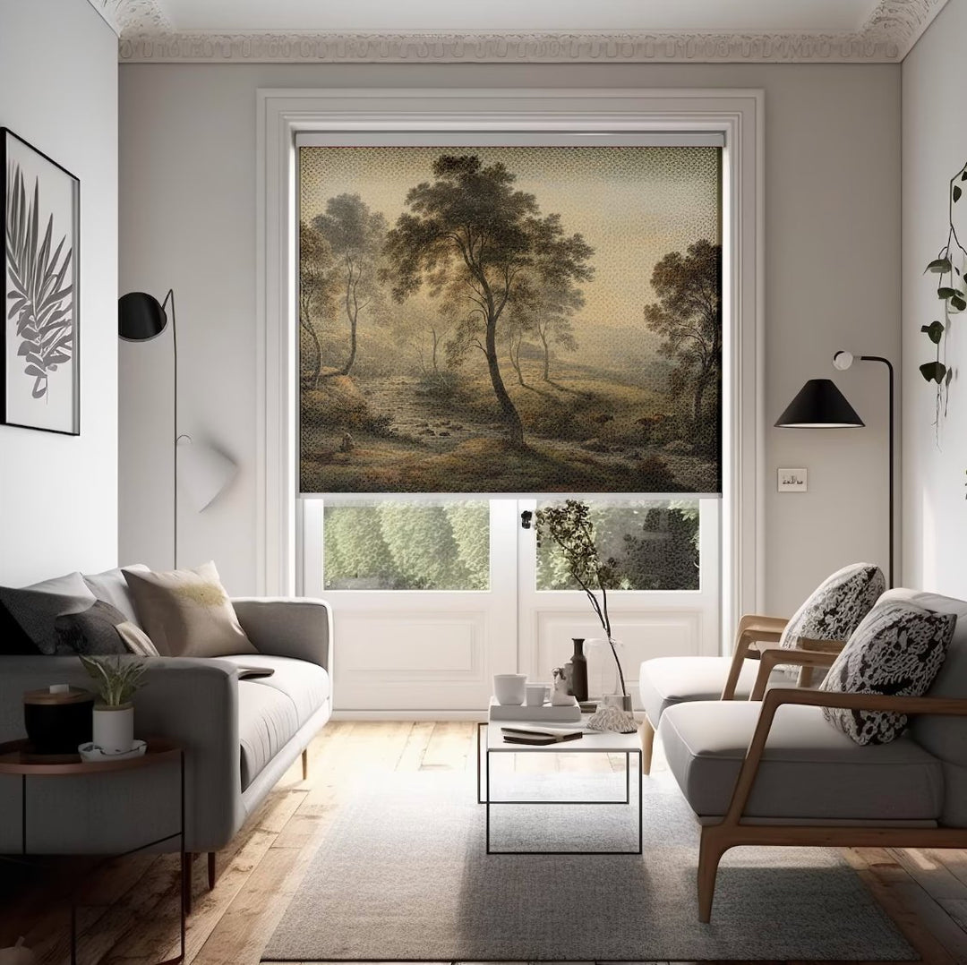 Landscape with Trees Roller Blinds - Roller Shade Creative