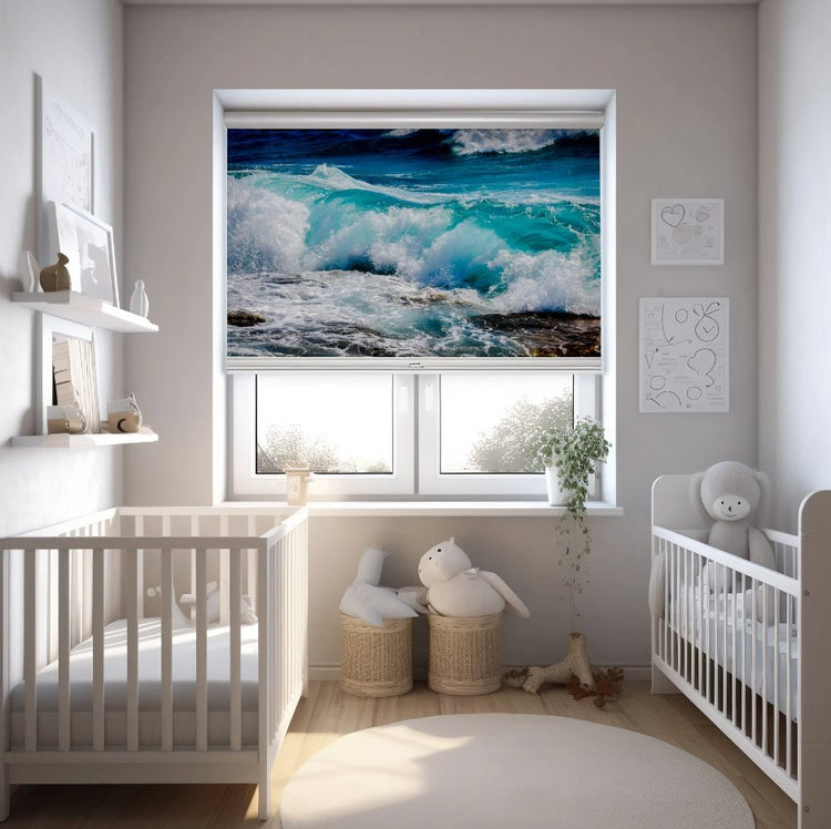 Ocean Landscape Roller Shade - Roller Shade Creative