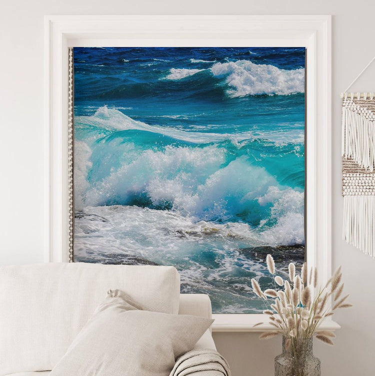 Ocean Landscape Roller Shade - Roller Shade Creative