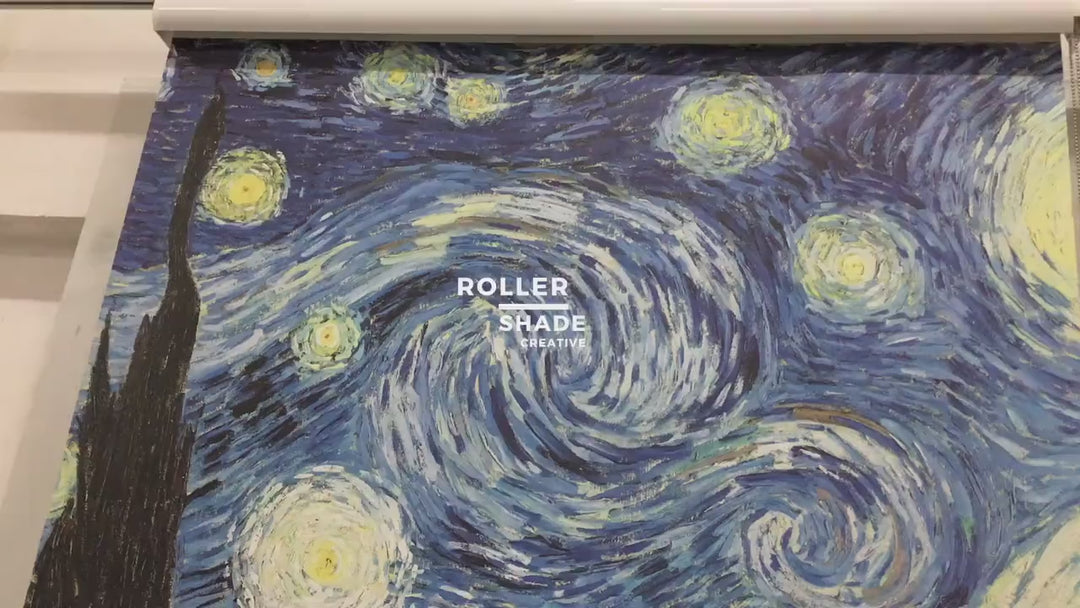 The Starry Night Roller Shade