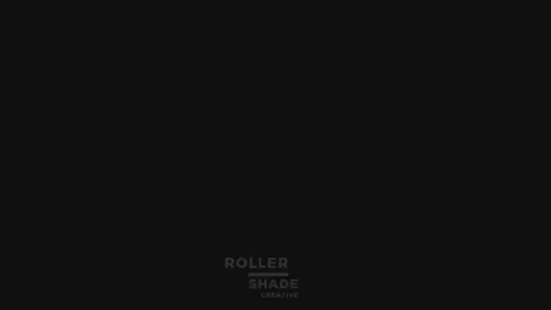 Black And White Half Circles Roller Shade