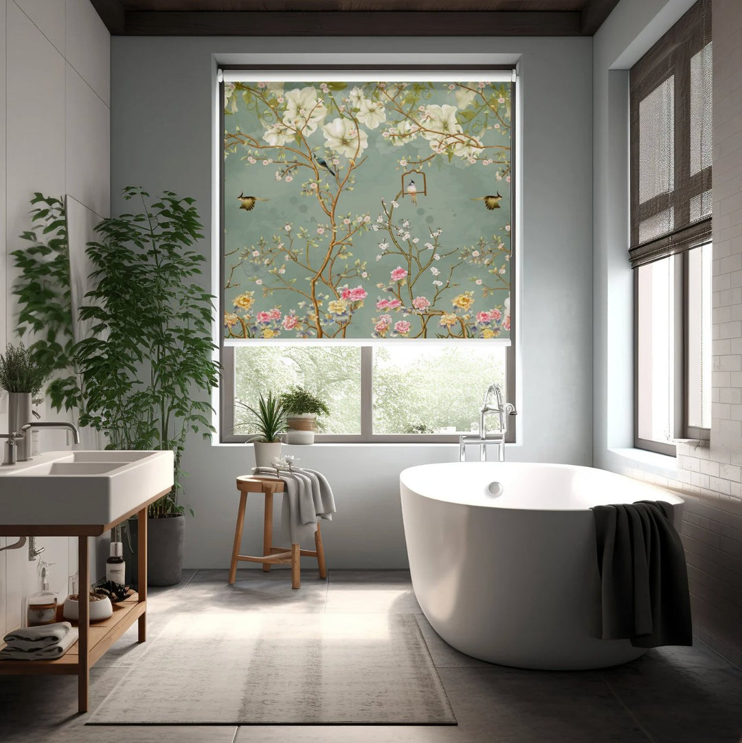 Vintage Chinoiserie Roller Blinds - Roller Shade Creative