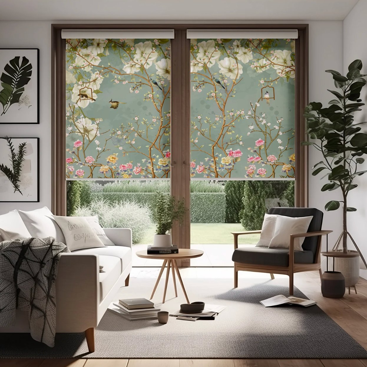 Vintage Chinoiserie Roller Blinds - Roller Shade Creative