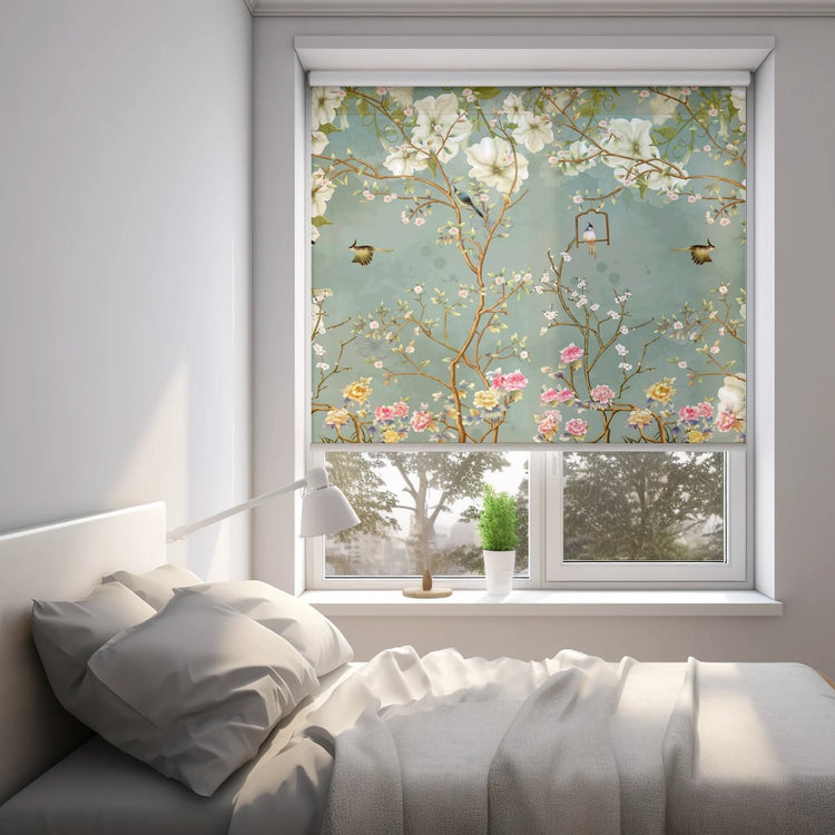 Vintage Chinoiserie Roller Blinds - Roller Shade Creative